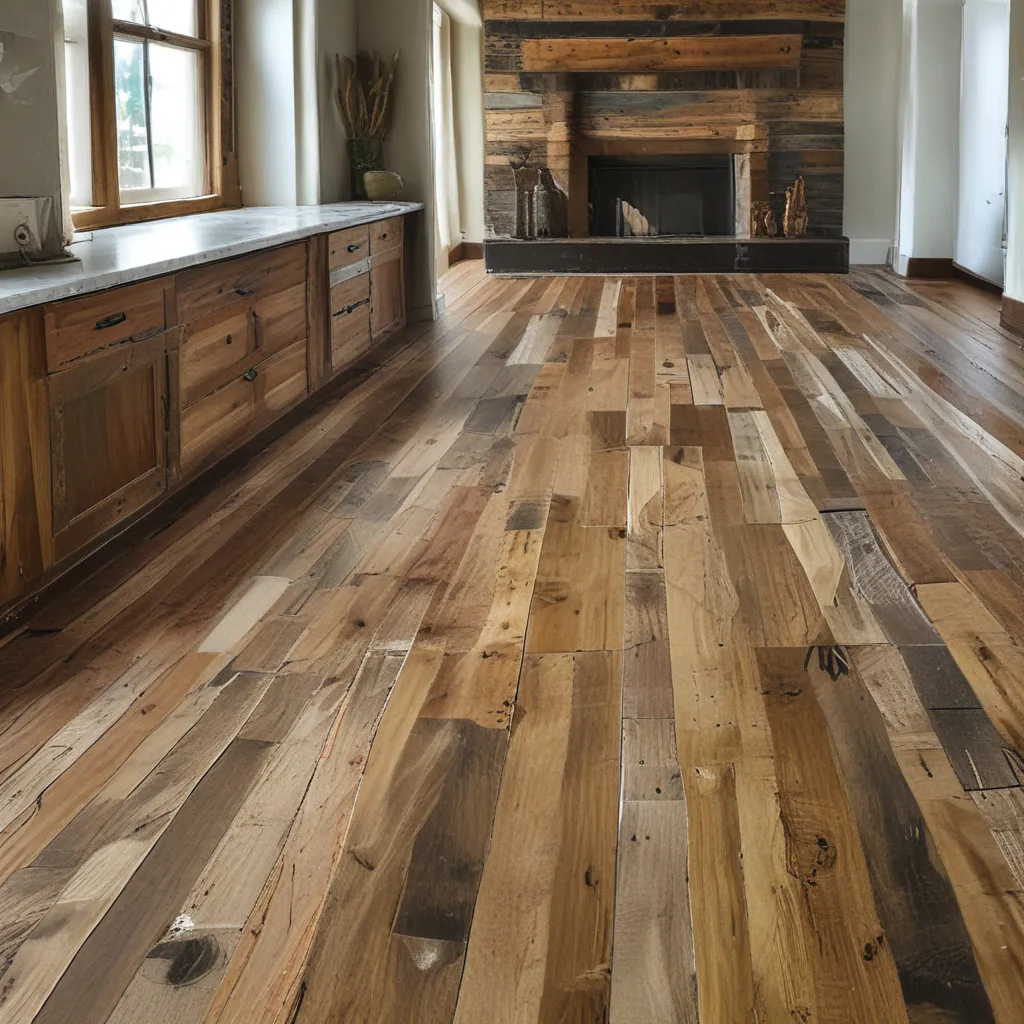 Creative Uses for Reclaimed Wood Floors