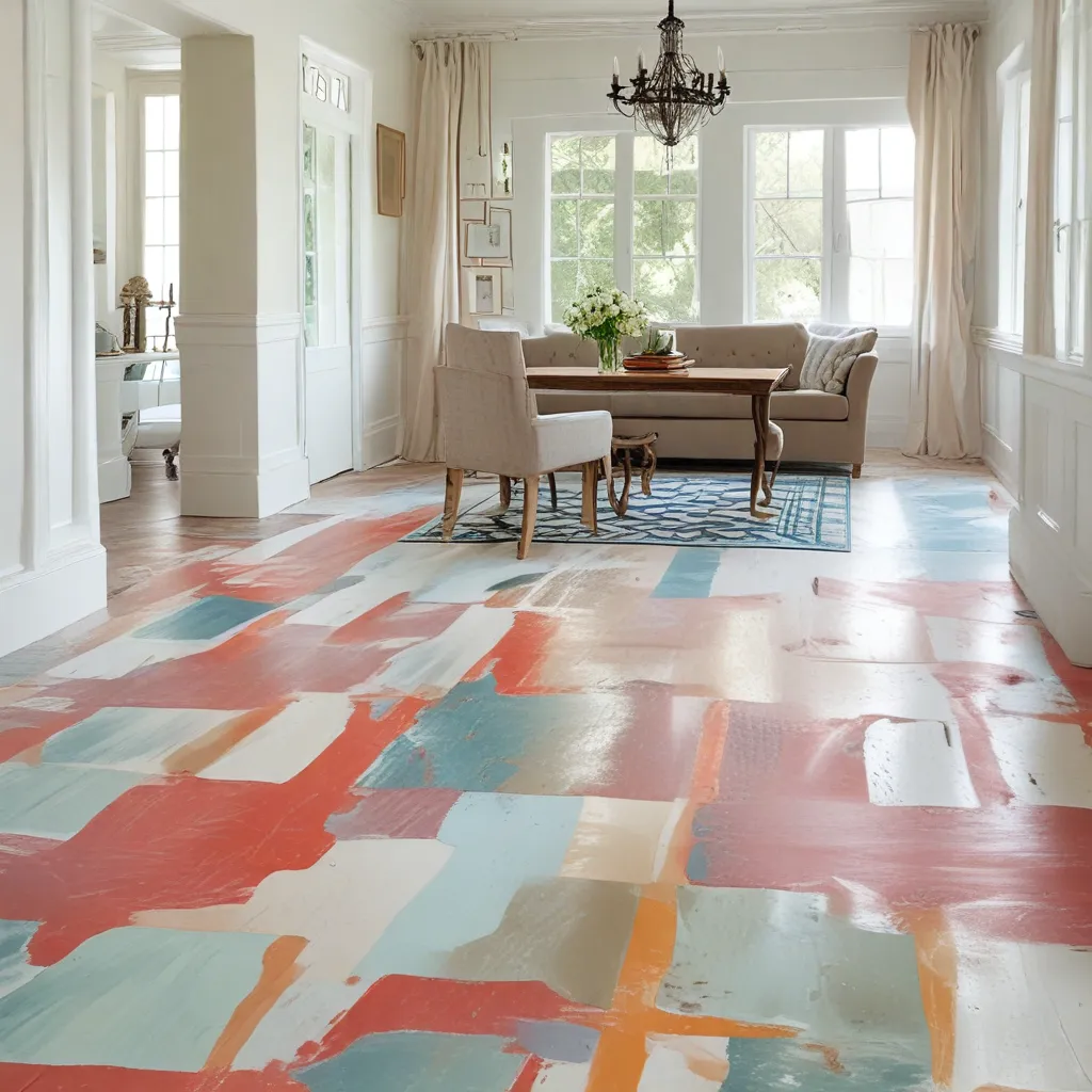 Express Yourself with Painted Floors