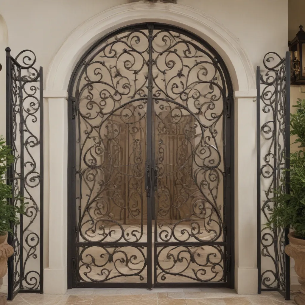 Stylish Ironwork Accents