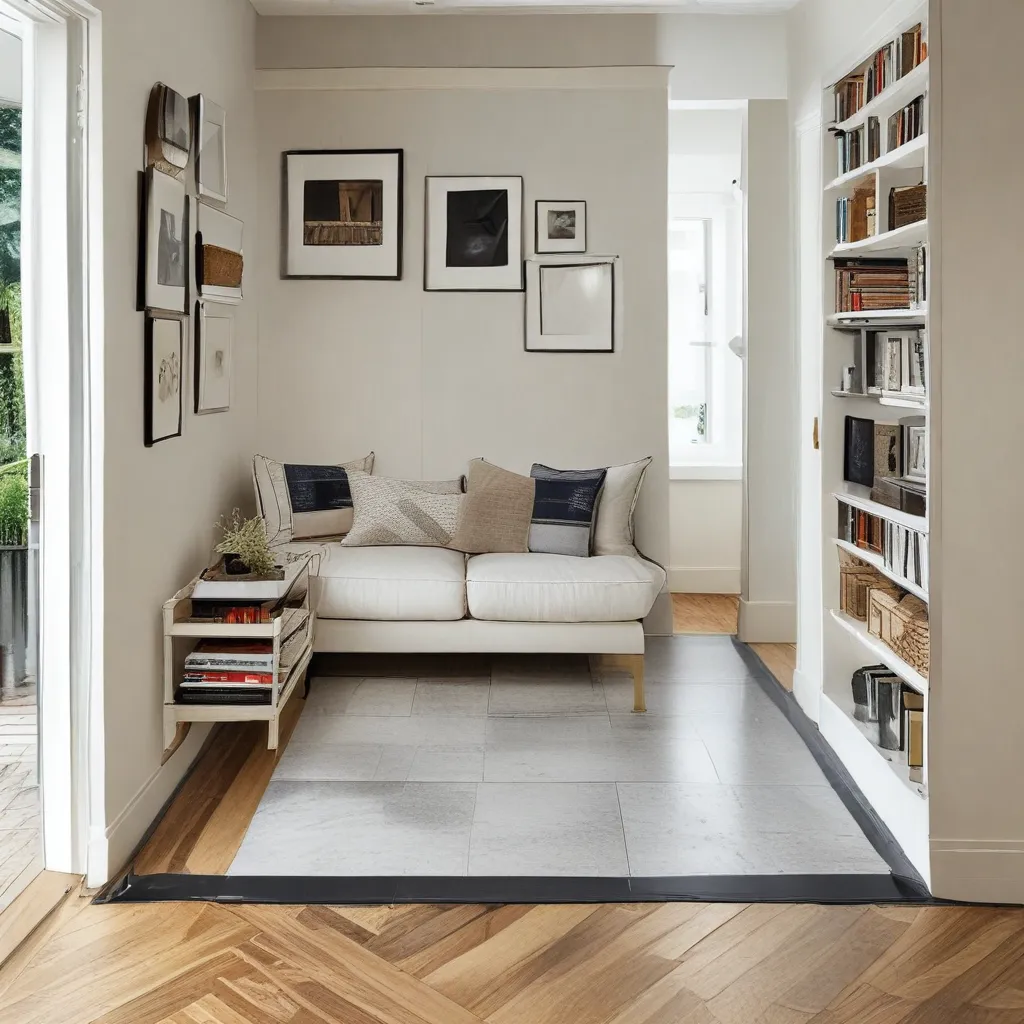 Visually Expanding Small Spaces with Floors